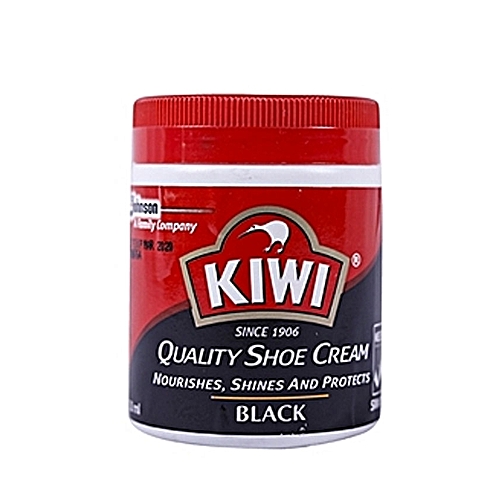 Kiwi Shoe Cream Black 100ml - Copia Kenya